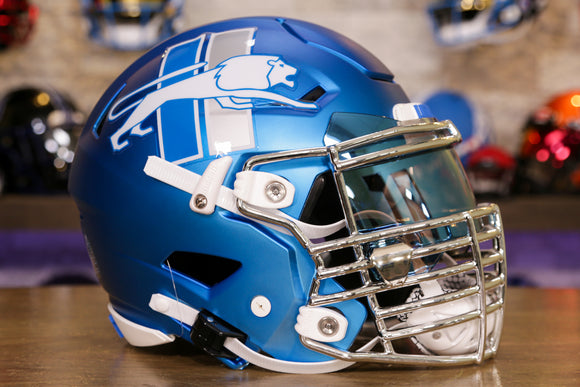 Detroit Lions alternate helmet photos