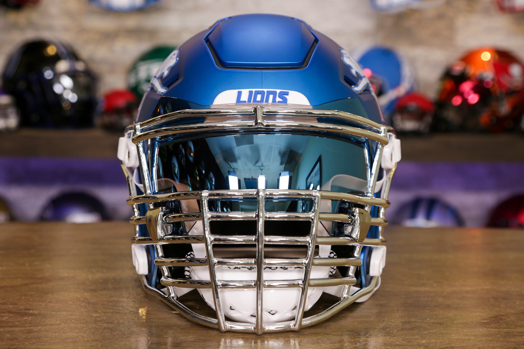 Detroit Lions Riddell SpeedFlex Helmet - 2023 Alternate GG Edition – Green  Gridiron, Inc.