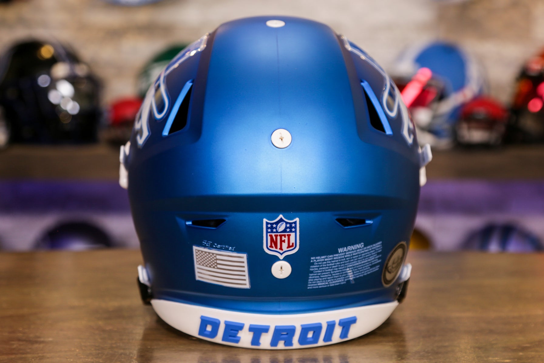 Detroit Lions Riddell SpeedFlex Helmet - 2023 Alternate GG Edition – Green  Gridiron, Inc.