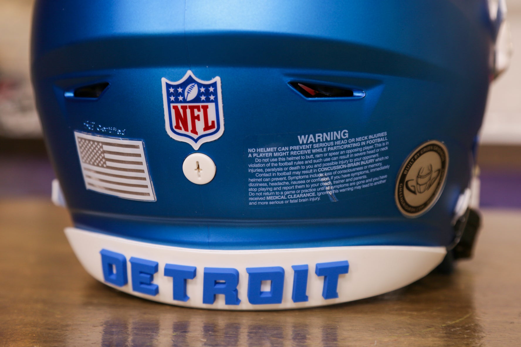 Detroit Lions Riddell SpeedFlex Helmet - 2023 Alternate GG Edition – Green  Gridiron, Inc.