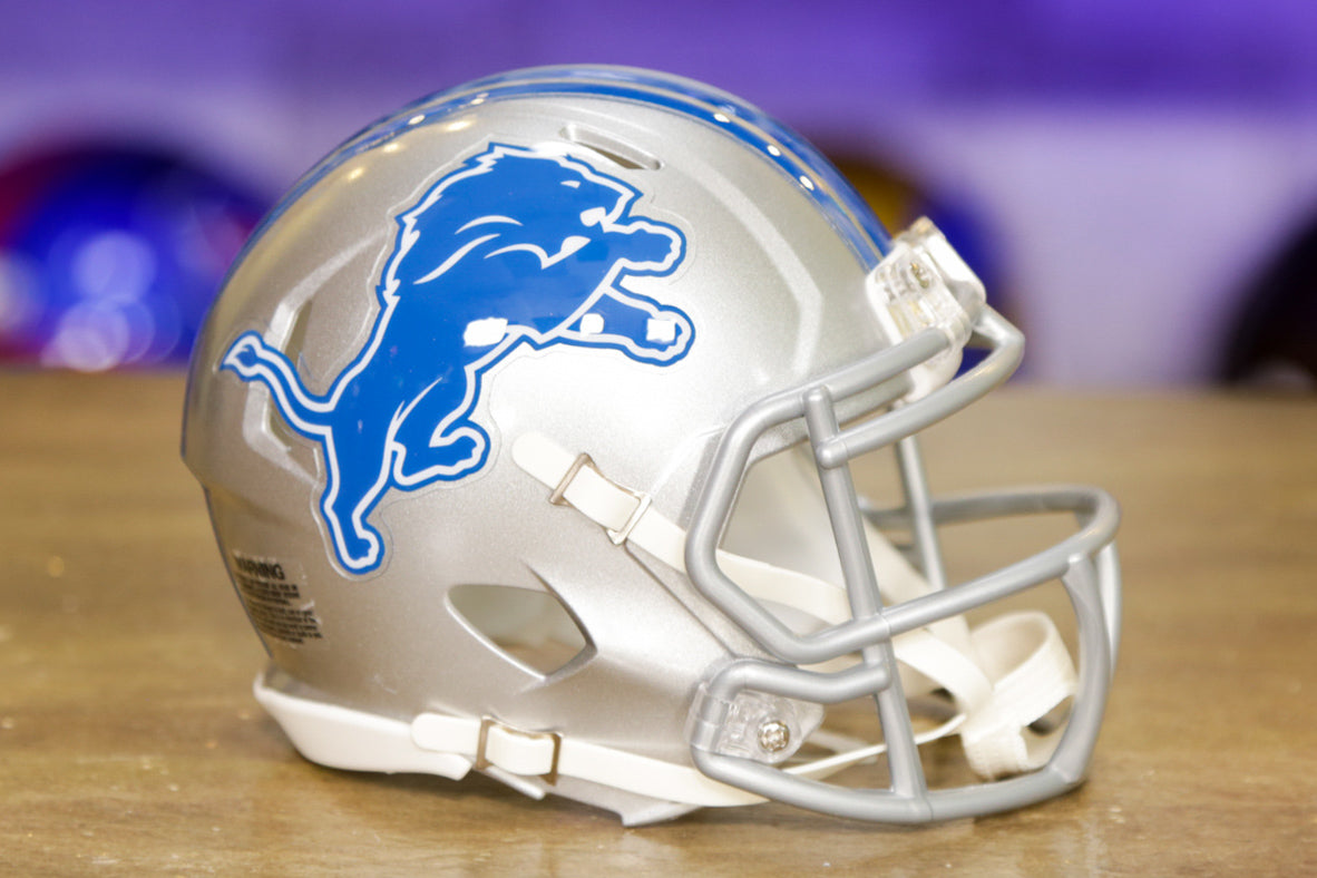 Detroit Lions Riddell Speed Mini Helmet - 2017-2023 Throwback