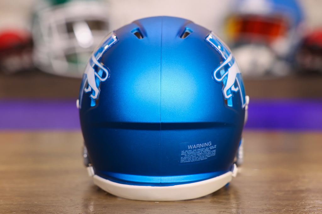 Detroit Lions Riddell Speed Mini Helmet - Alternate – Green Gridiron, Inc.