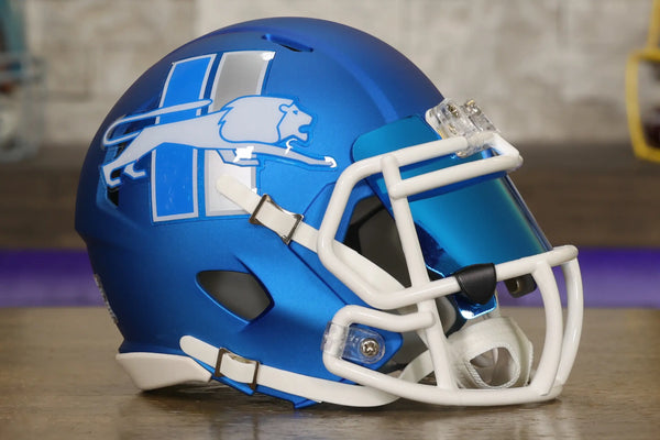 Detroit Lions Riddell Speed Mini Helmet - GG Edition 01179