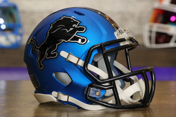 Detroit Lions Riddell Speed Mini Helmet - Alternate #2