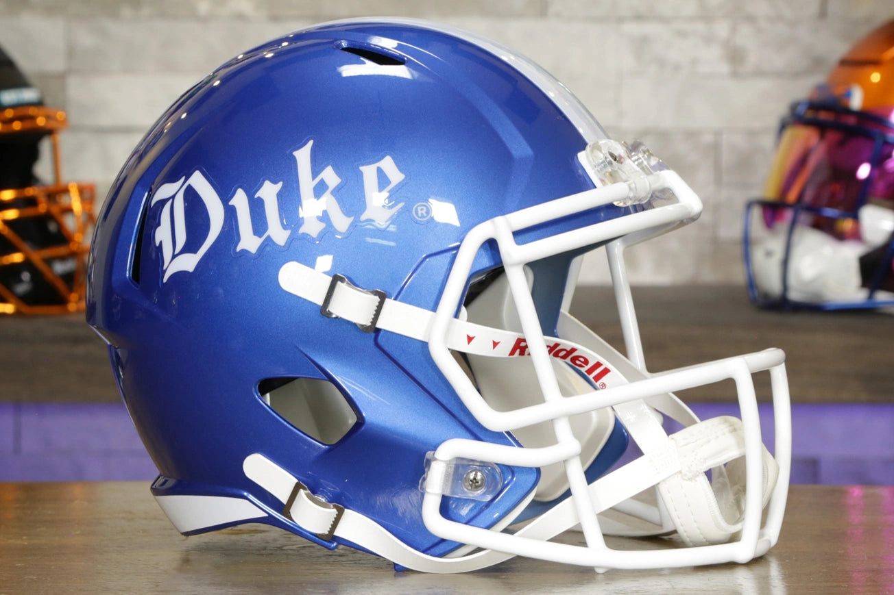 Duke Blue Devils Riddell Speed Replica Helmet - Alternate #1