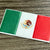 EmbossTech Mexico Flag | Raised Helmet Decal