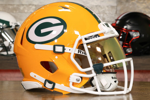 Green Bay Packers Riddell Speed Authentic Helmet - GG Edition