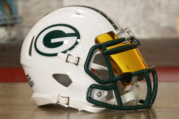 Green Bay Packers Riddell Speed Mini Helmet - Alternate - GG Edition