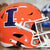 Illinois Fighting Illini Riddell Speedflex Authentic Helmet - Orange