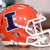 Illinois Fighting Illini Riddell Speed Mini Helmet - Orange