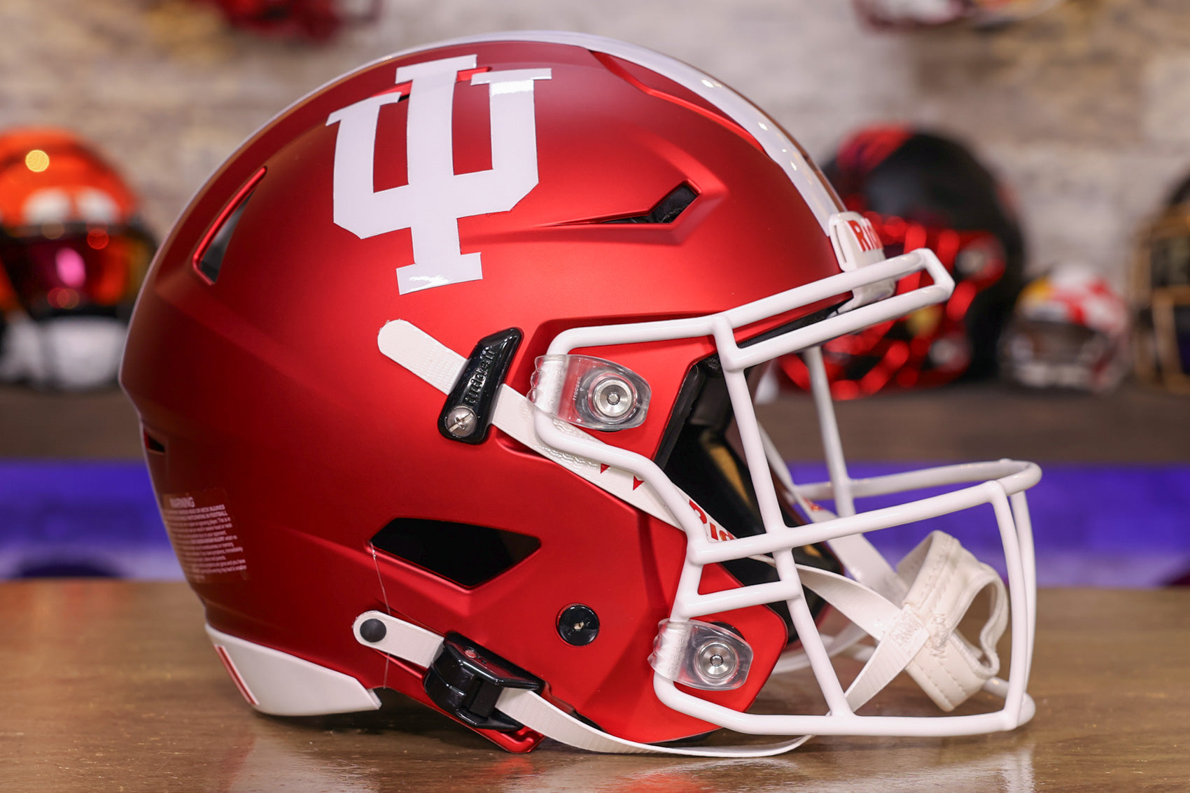 Indiana Hoosiers Riddell SpeedFlex Helmet - Alternate