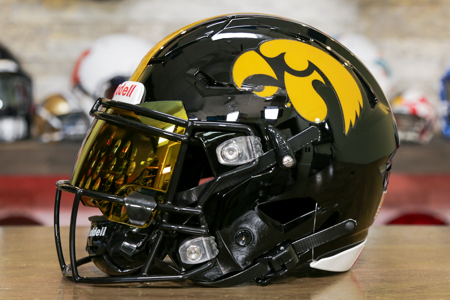 Iowa Hawkeyes full hot size authentic, wearable concept helmet