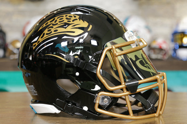 Jacksonville Jaguars Riddell Speed Authentic Helmet - GG Edition – Green  Gridiron, Inc.