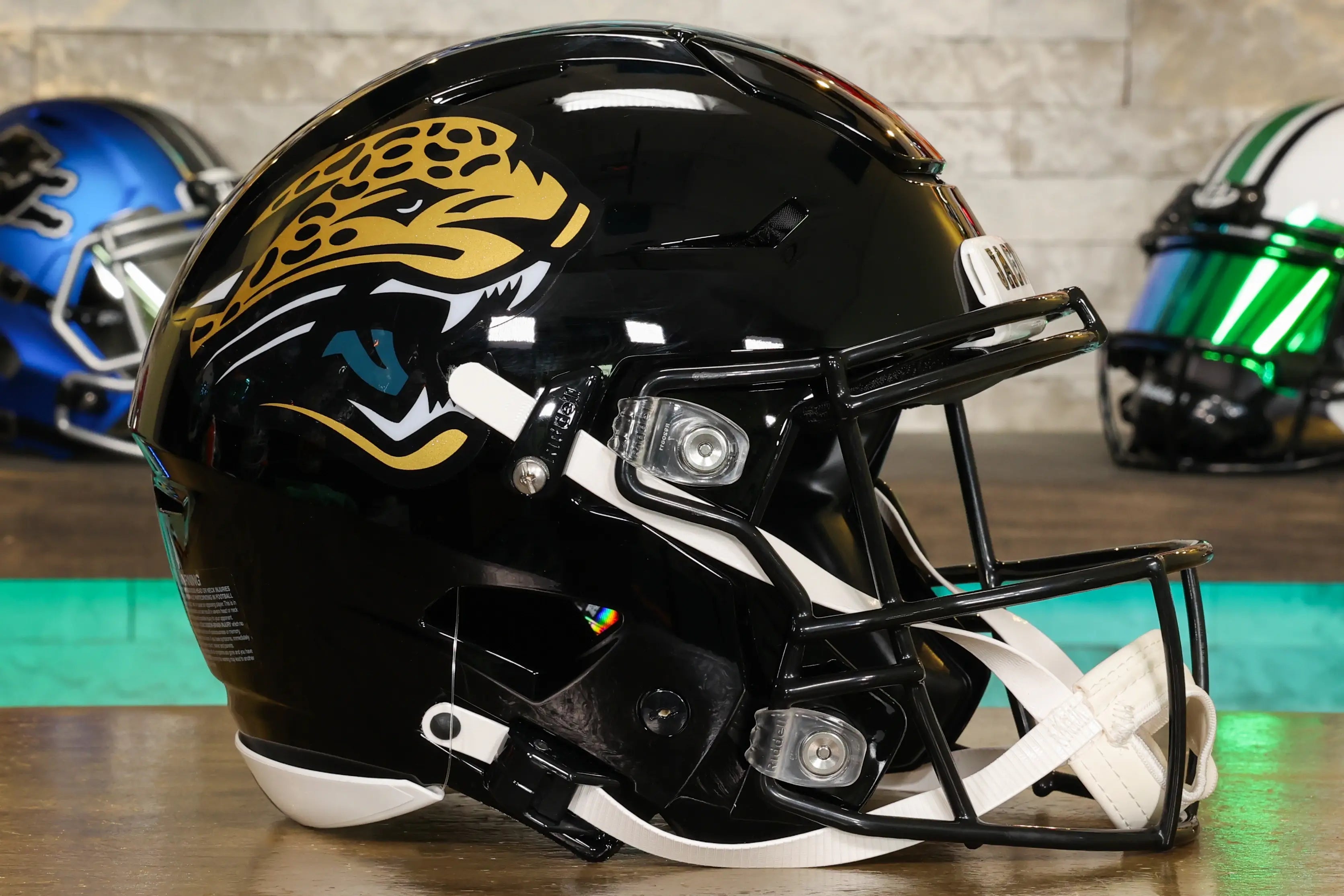 Jacksonville Jaguars Riddell SpeedFlex Helmet - 1995-2012 Throwback