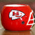 Kansas City Chiefs - Ceramic Helmet Caddy