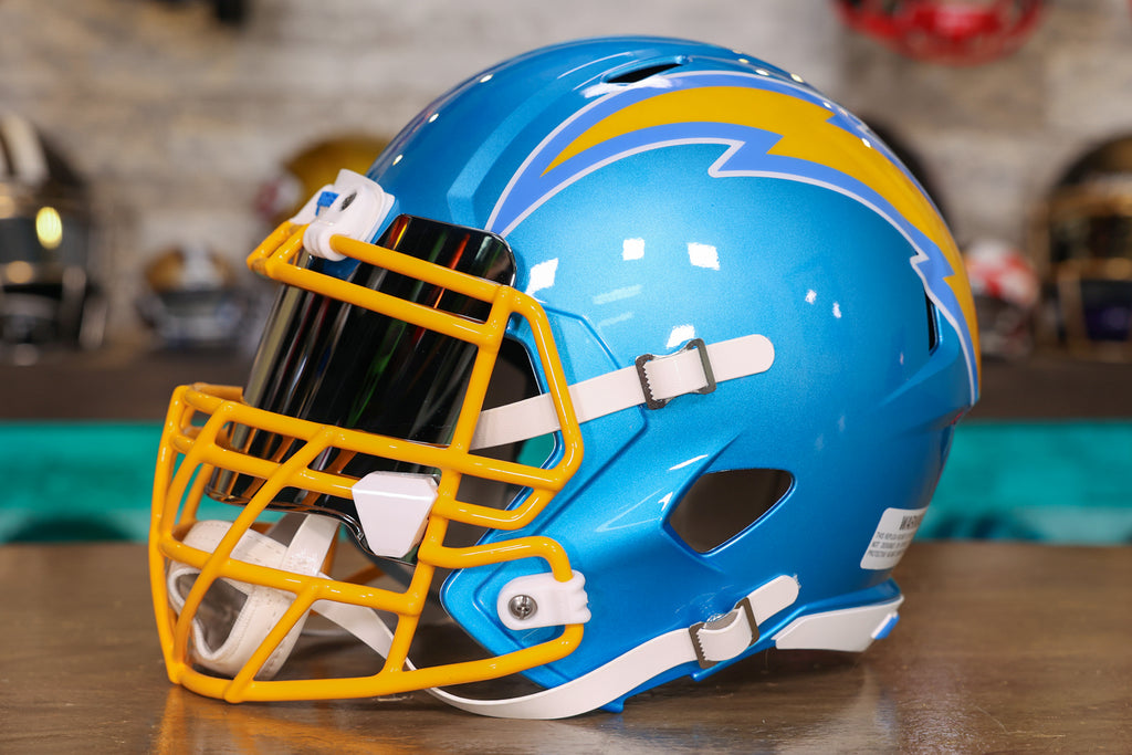 Los Angeles Chargers Riddell Speed Replica Helmet - GG Edition