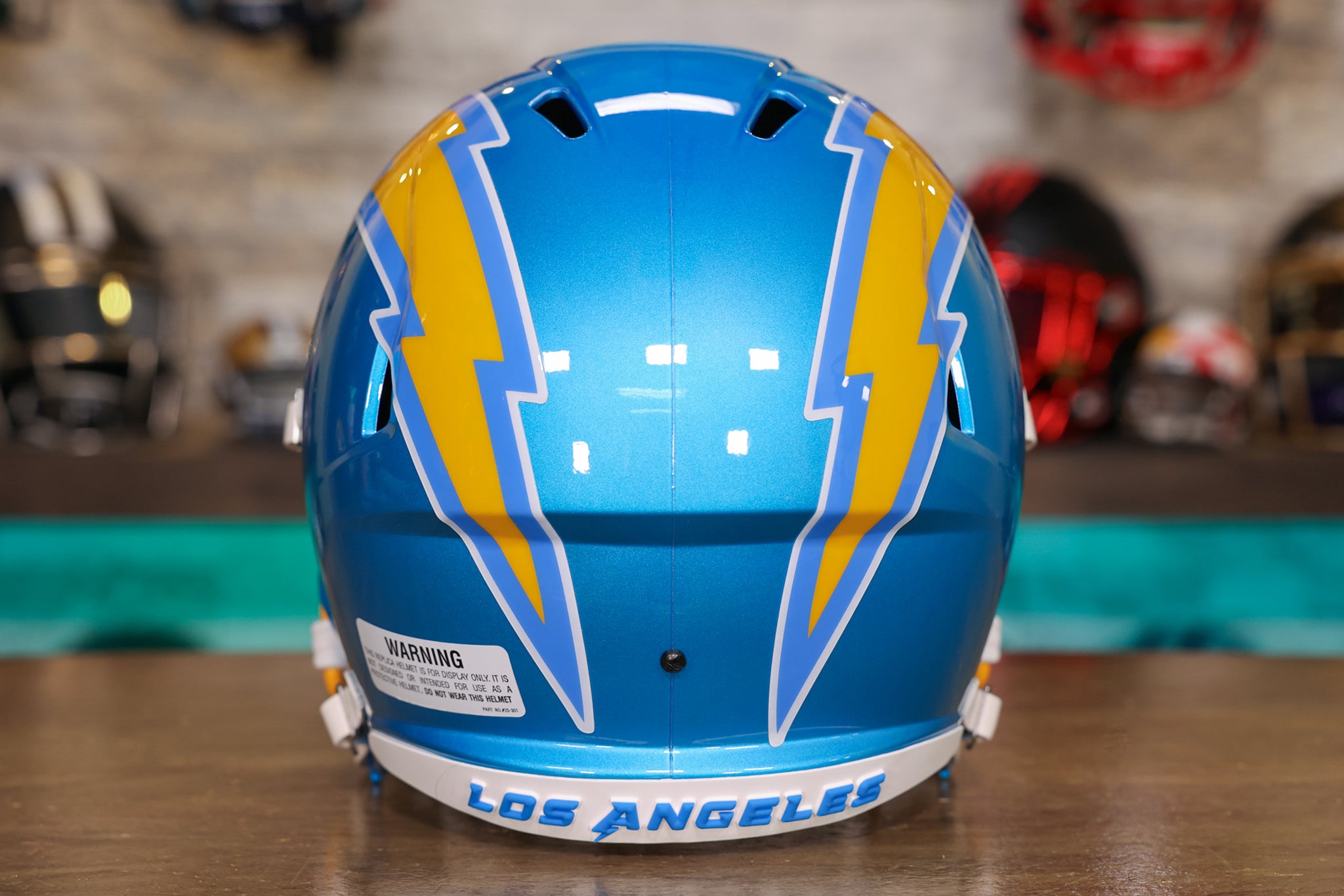 Los Angeles Chargers Riddell Speed Authentic Helmet – Green Gridiron, Inc.