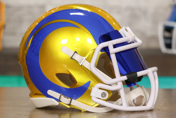 Los Angeles Rams Riddell Speed Mini Helmet - GG Edition