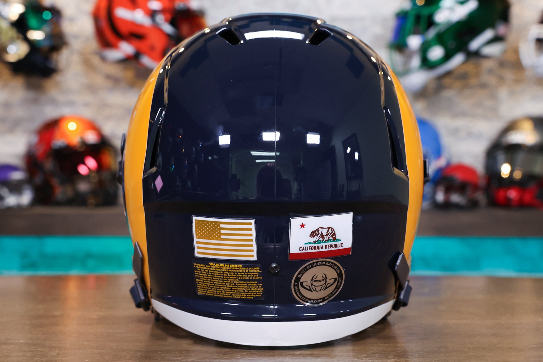 Los Angeles Rams Riddell SpeedFlex Helmet - GG Edition – Green Gridiron,  Inc.