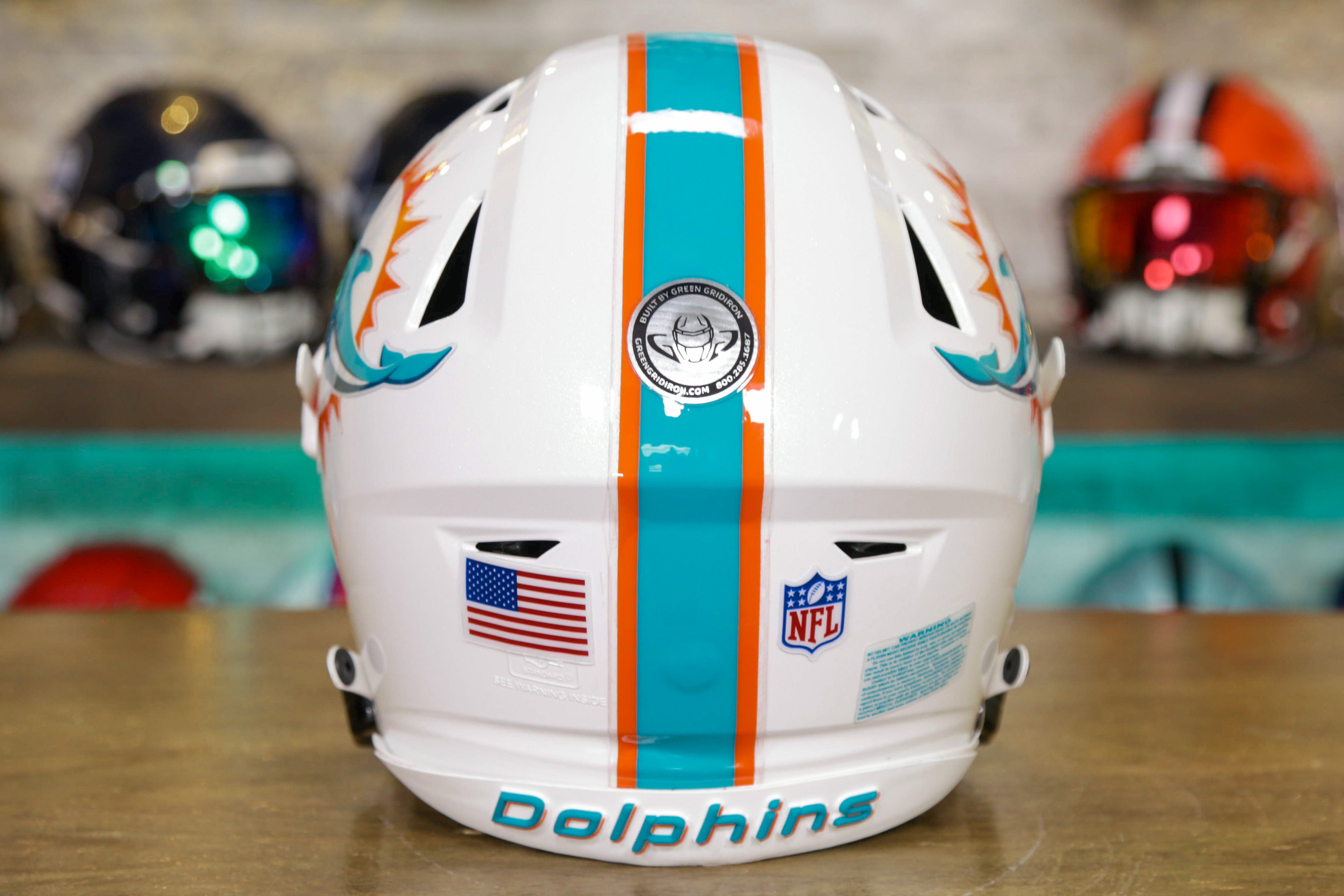 Miami dolphins deals motorcycle helmet