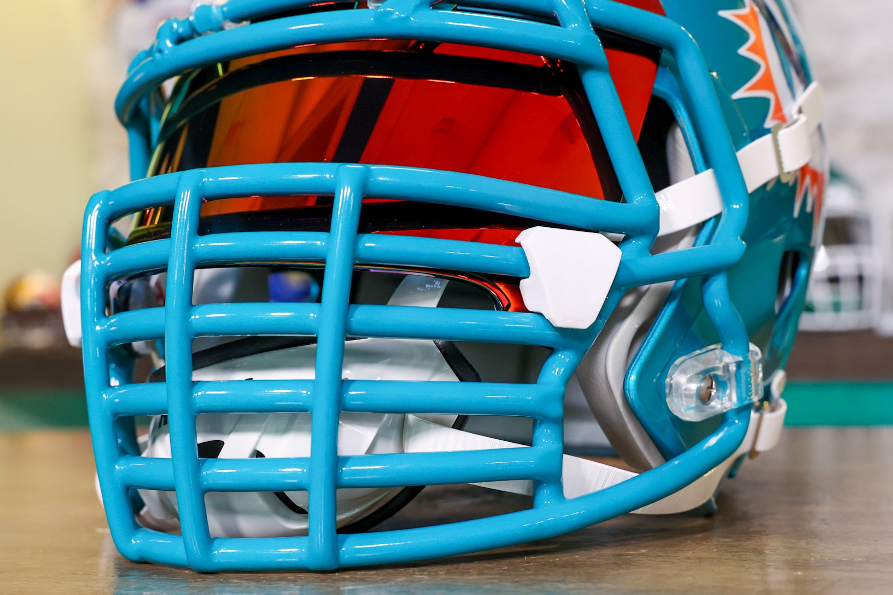 Miami Dolphins Riddell Speed Authentic Helmet - GG Edition