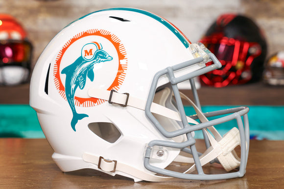 Miami Dolphins Riddell Speed Replica Helmet - 1972 Throwback