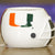 Miami Hurricanes - Ceramic Helmet Caddy