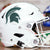 Michigan State Spartans Riddell SpeedFlex Helmet - Matte White