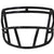 Mini Facemask S2BD-SW-SP for Riddell Speed Mini Helmet - Black