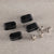 Mini Helmet Facemask Clips for Riddell Speed - Black