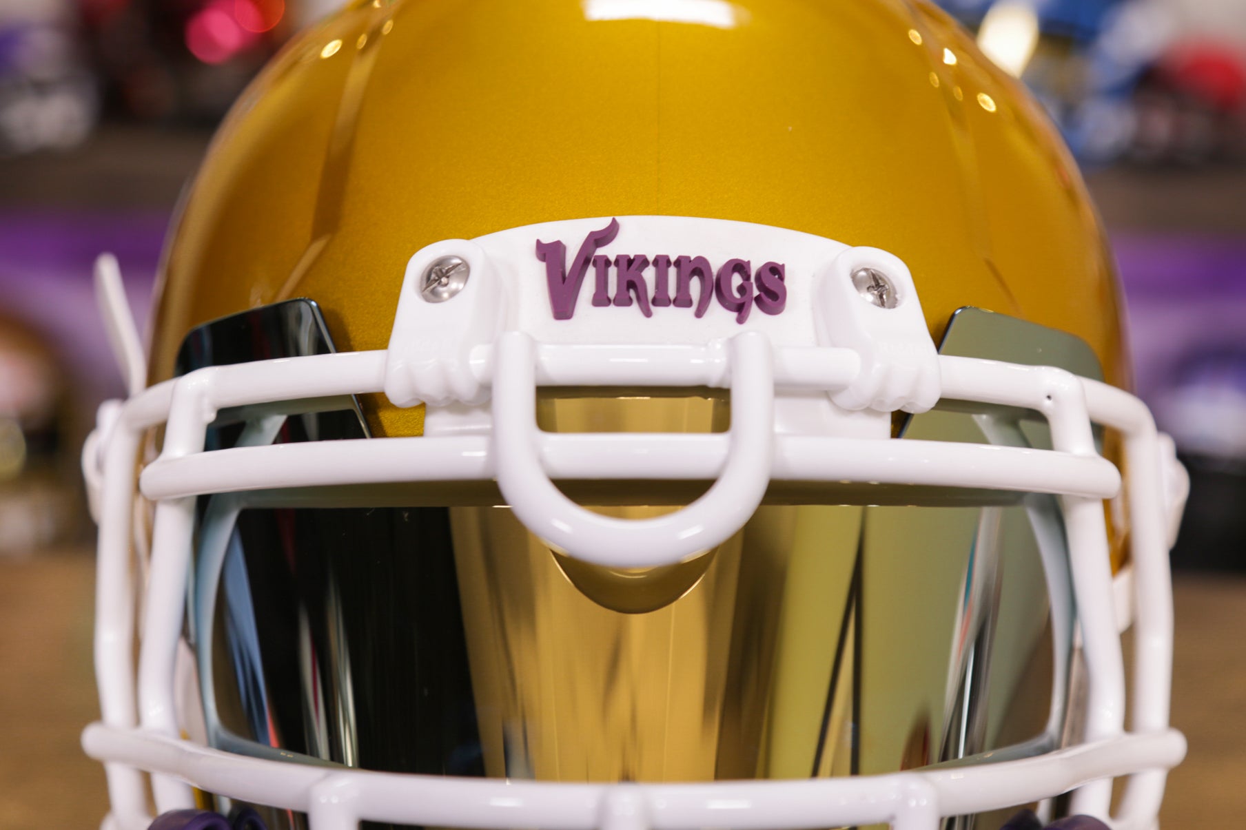 Minnesota Vikings Riddell Speed Authentic Helmet - GG Edition – Green  Gridiron, Inc.