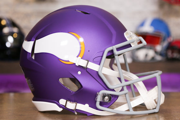 Minnesota Vikings Riddell Speed Authentic Helmet - Alternate