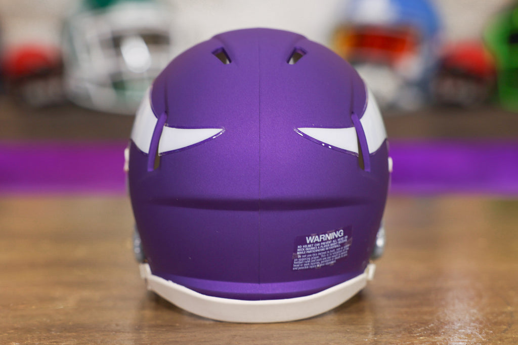 Minnesota Vikings Helmet Riddell Replica Full Size Speed Style On-Field  Alternate 2023 Tribute Classic