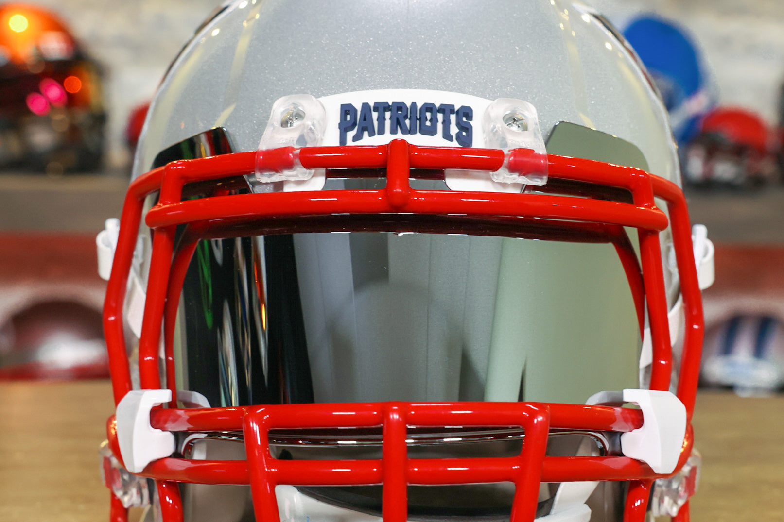 Great Branding New England Patriots NFL Helmet LED Leuchtschild