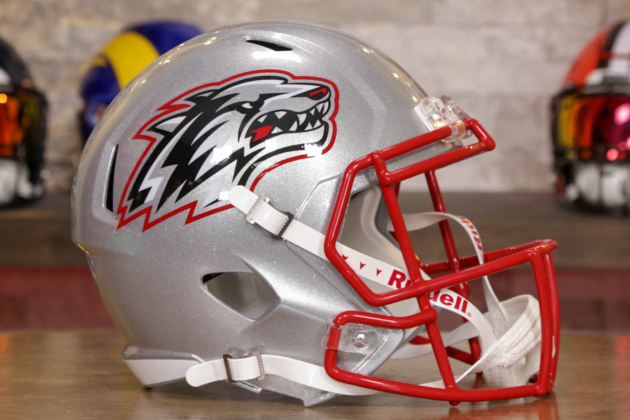 New Mexico Lobos Speed Replica Helmet