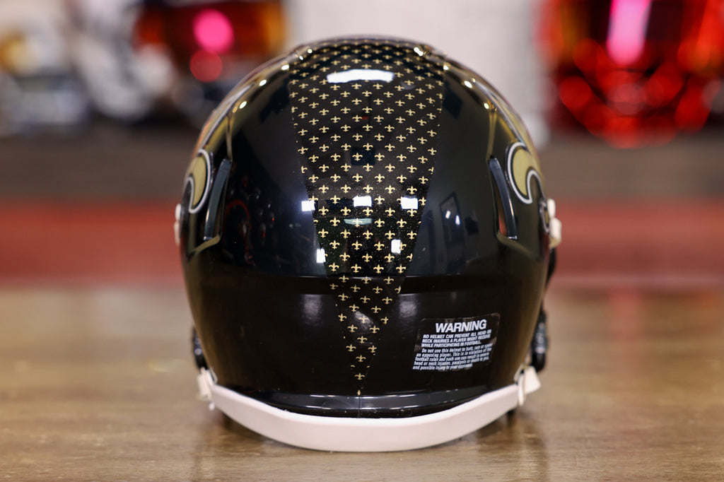 New Orleans Saints Riddell Speed Mini Helmet – Green Gridiron, Inc.