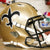 New Orleans Saints Riddell Speed Replica Helmet - 1976-1999 Throwback