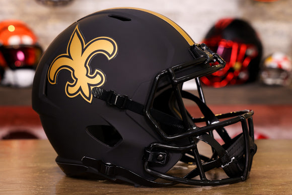 New Orleans Saints Riddell Speed Replica Helmet - Eclipse