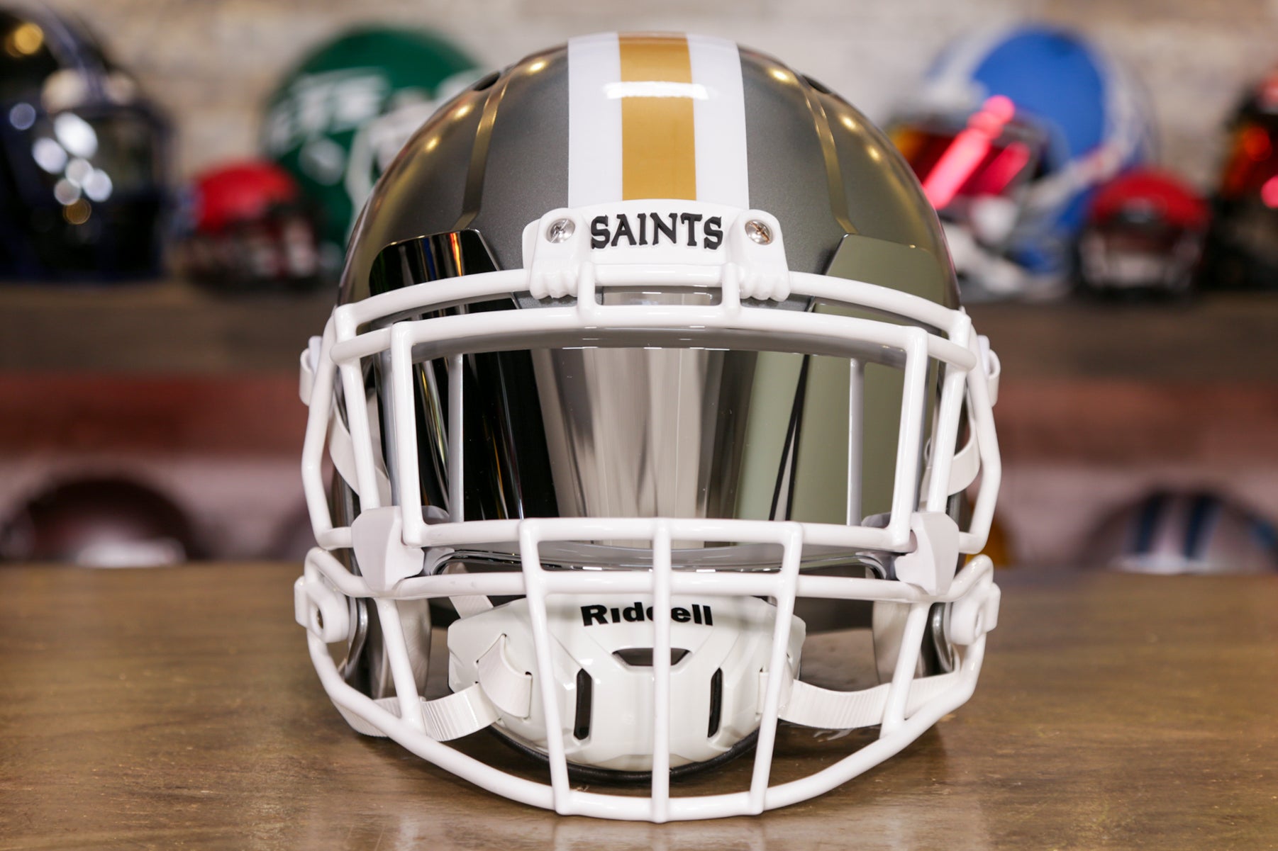 New Orleans Saints Riddell Speed Replica Helmet - GG Edition – Green  Gridiron, Inc.