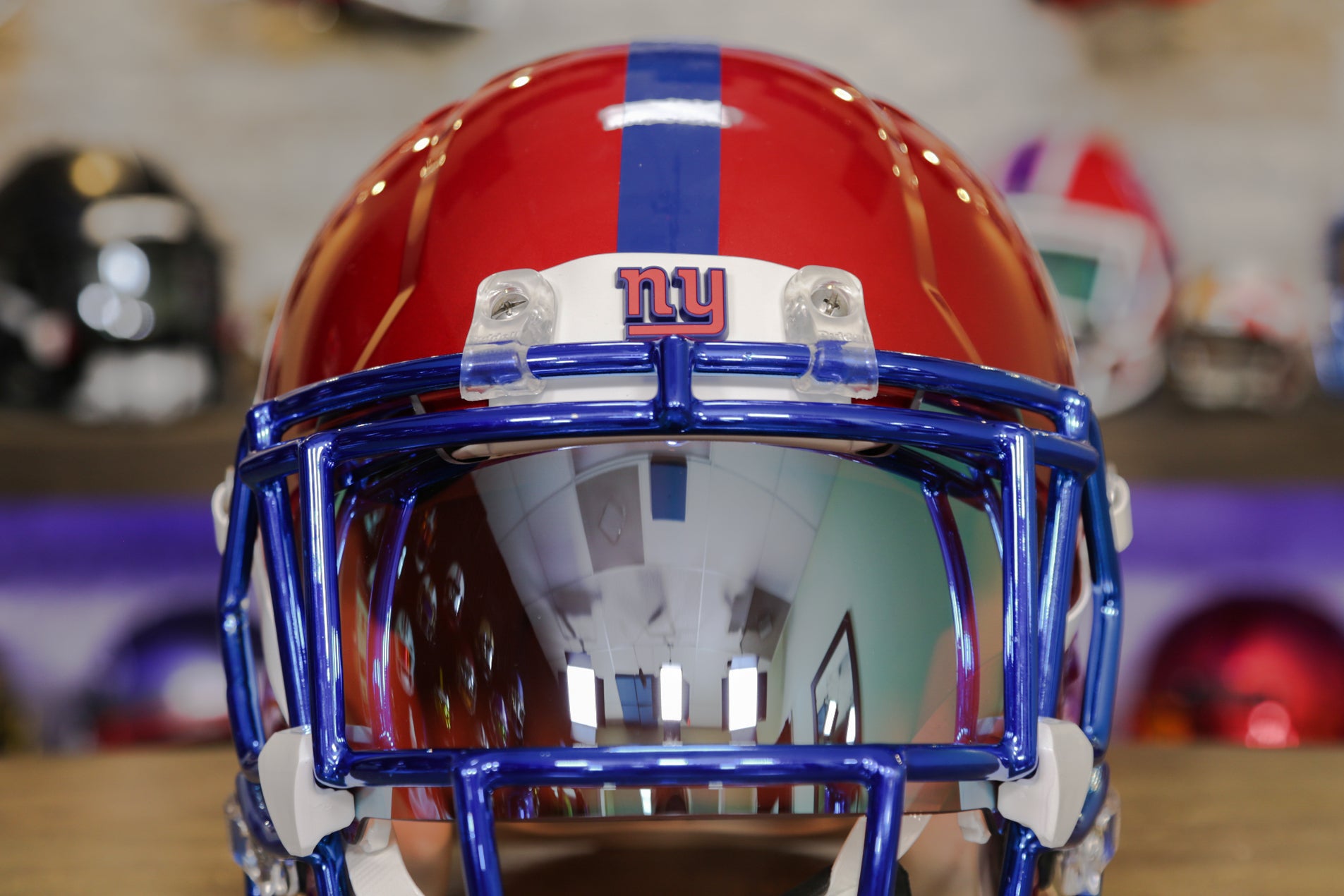 New York Giants Riddell Speed Authentic Helmet – Green Gridiron, Inc.