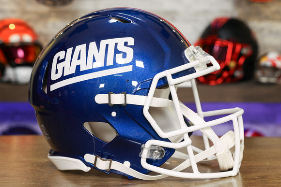 New York Giants Riddell Speed Authentic Helmet - Alternate Color Rush