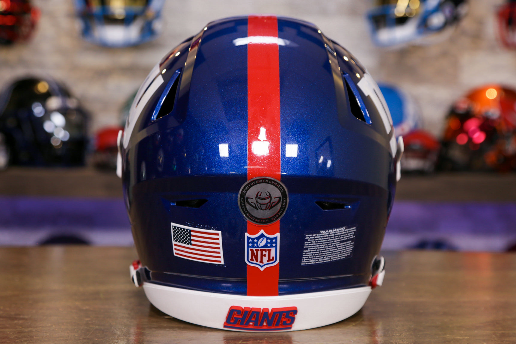 New York Giants Riddell Speed Replica Helmet - GG Edition 00048 – Green  Gridiron, Inc.