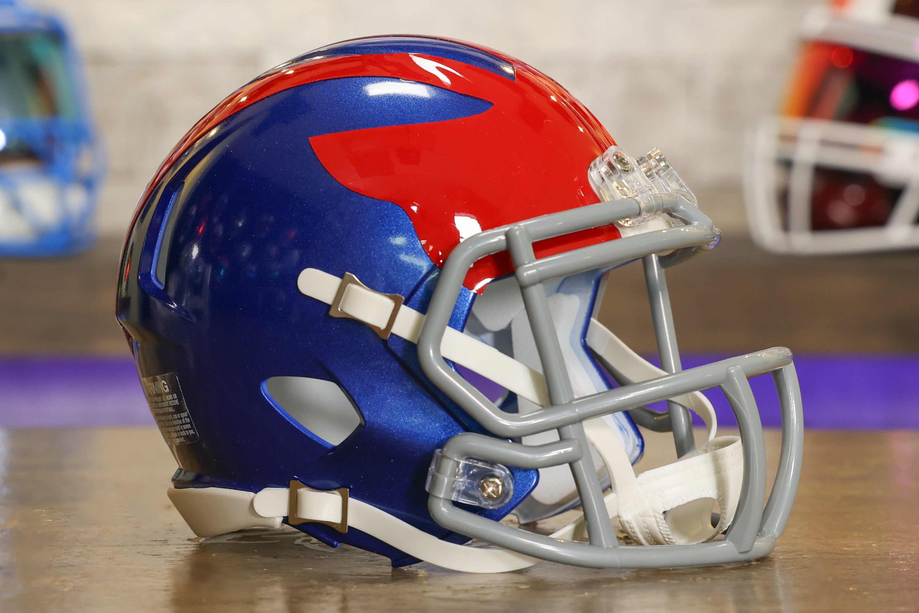 New York Giants Riddell Speed Mini Helmet - Alternate