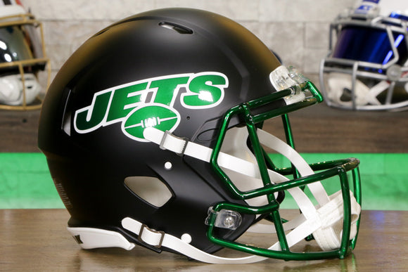 New York Jets Riddell Authentic Helmet - Alternate