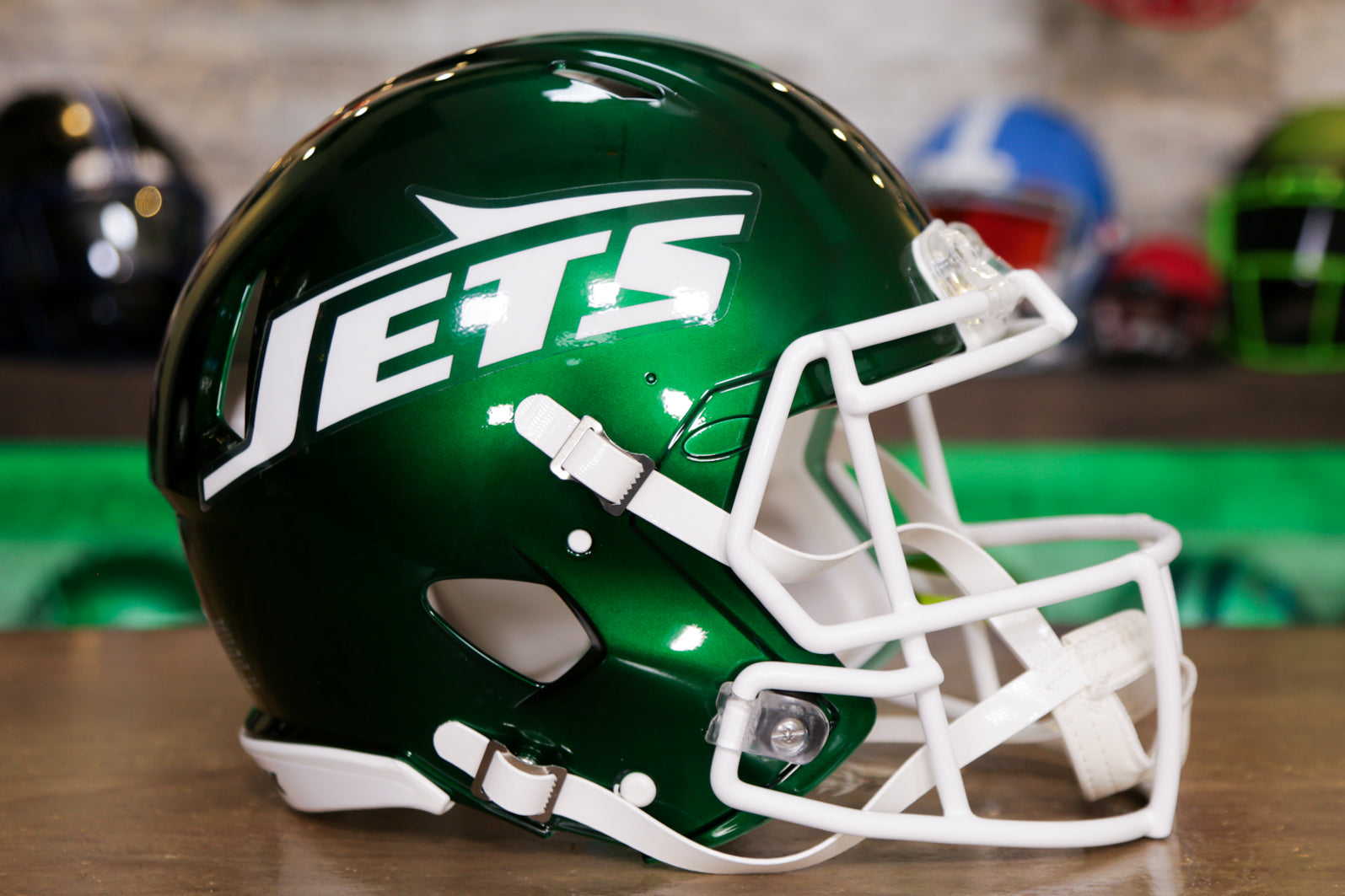 New York Jets Riddell Speed Authentic Helmet - Tribute Alternate