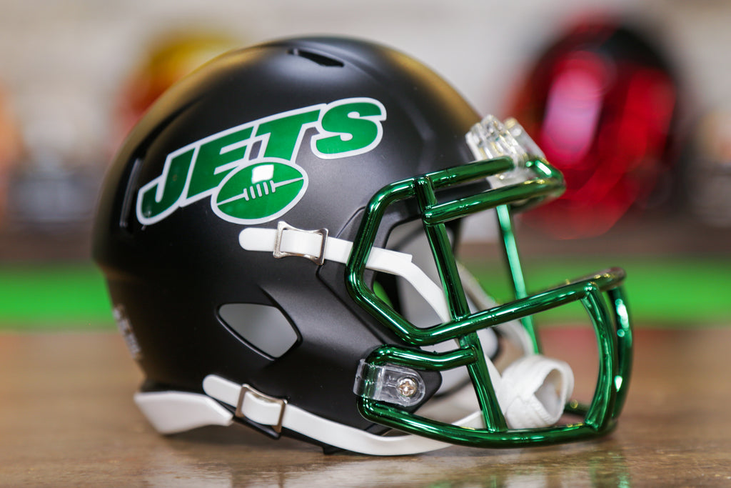 NEW YORK JETS MINI SPEED AMP HELMET – JR'S SPORTS