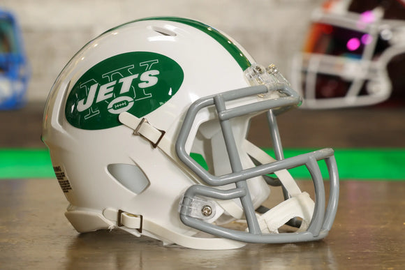 New York Jets Riddell Speed Mini Helmet - Alternate #3