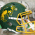 North Dakota State Bison Riddell Speed Replica Helmet - Matte Green