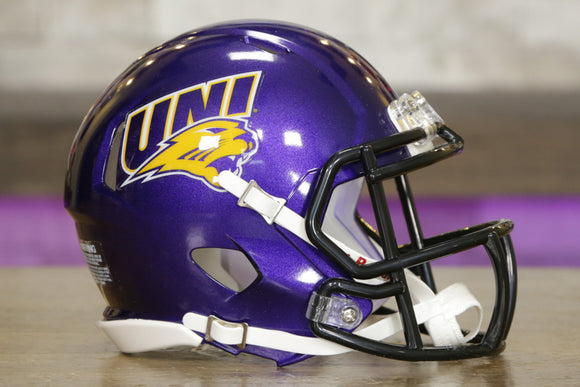 Northern Iowa Panthers Riddell Speed Mini Helmet