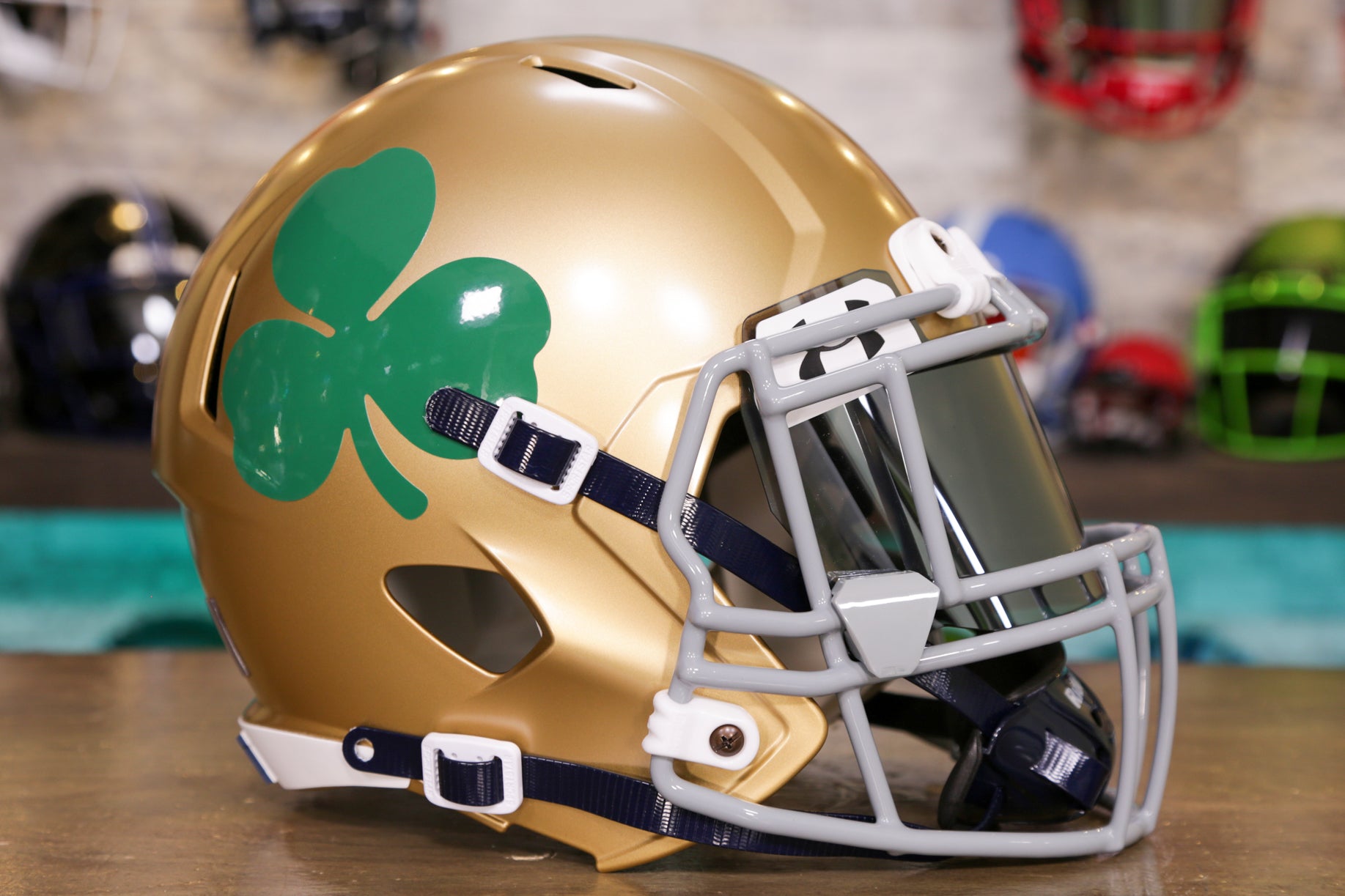 Riddell Notre Dame Fighting Irish Speed Replica Helmet